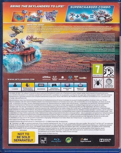 Skylanders Superchargers - PS4 (B Grade) (Genbrug)